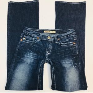 Big Star Remy Low Rise Bootcut Jeans Buckle - EUC